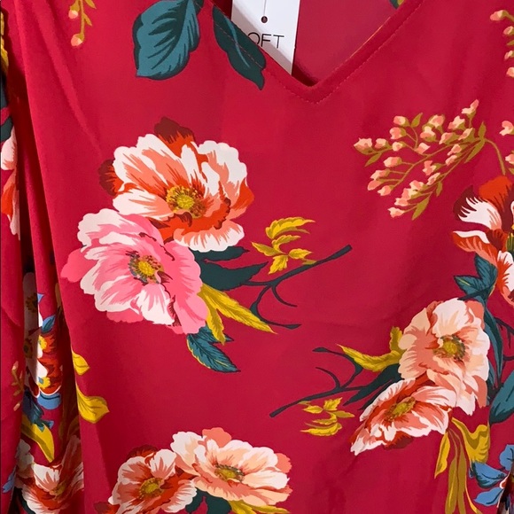 New with tags. Loft long sleeve blouse - Picture 2 of 2